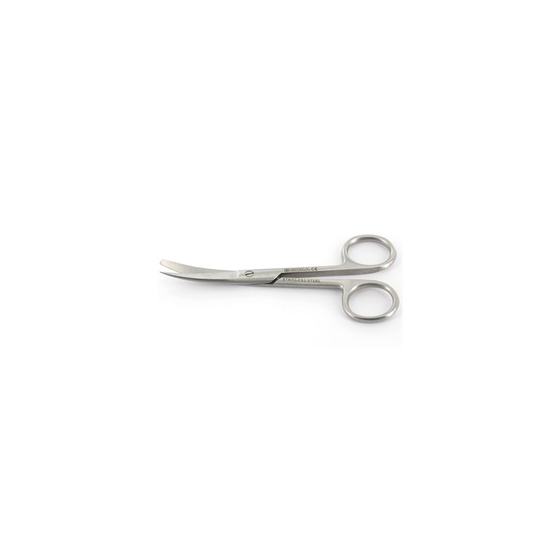 FORBICE CURVA punte alterne - 20 cm