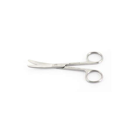 FORBICE CURVA punte smusse - 14,5 cm