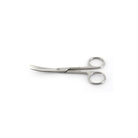 FORBICE CURVA punte alterne - 11,5 cm
