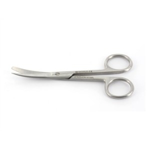 FORBICE CURVA punte alterne - 16 cm