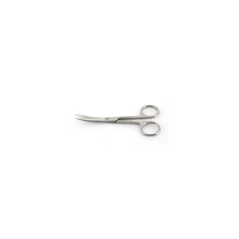 FORBICE CURVA punte alterne - 16 cm