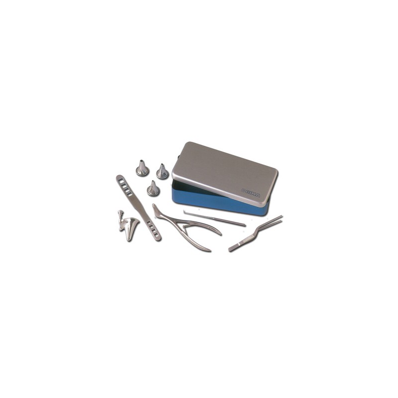TROUSSE ORL in scatola alluminio