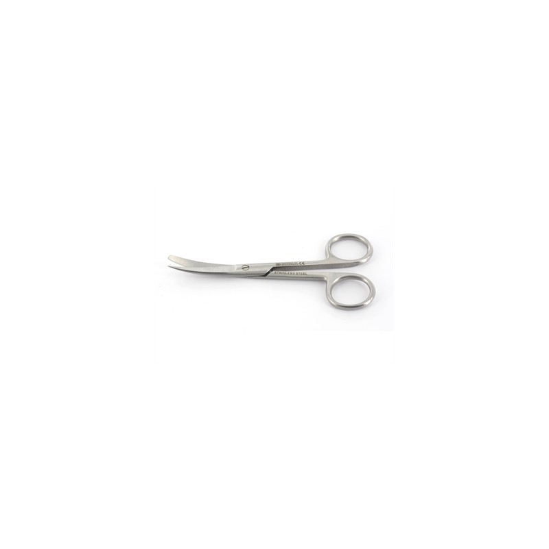 FORBICI CURVE - punte alterne - 18 cm