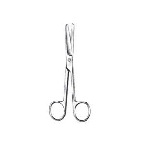 FORBICI RETTE - punte smusse - 18 cm