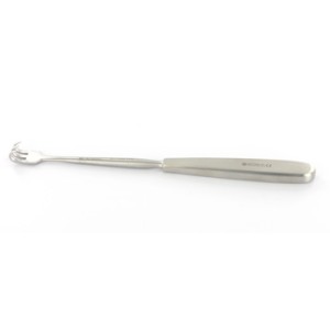 RETRATTORE VOLKMAN 3 denti appuntiti - 22 cm