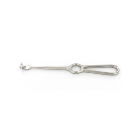 RETRATTORE VOLKMAN 3 denti smussi - 22 cm