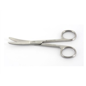FORBICI CURVE - punte smusse - 16 cm