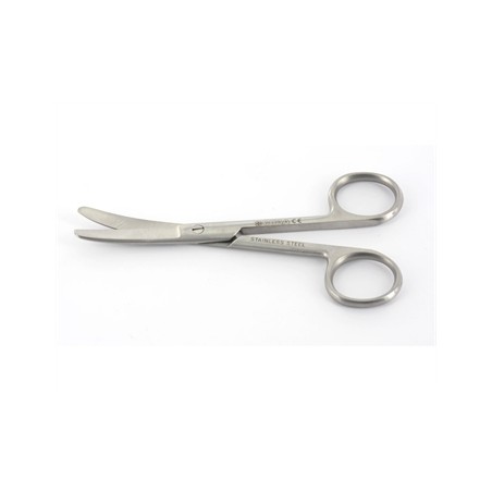 FORBICI CURVE - punte smusse - 18 cm