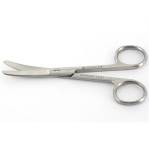 FORBICI CURVE - punte smusse - 20 cm