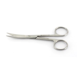 FORBICI CURVE - punte acute - 11,5 cm