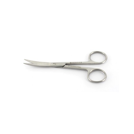 FORBICI CURVE - punte acute - 11,5 cm