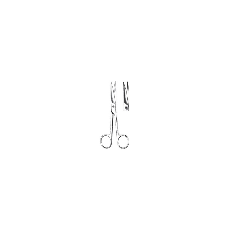FORBICI CURVE - punte acute - 16 cm