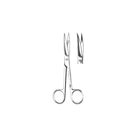 FORBICI CURVE - punte acute - 20 cm