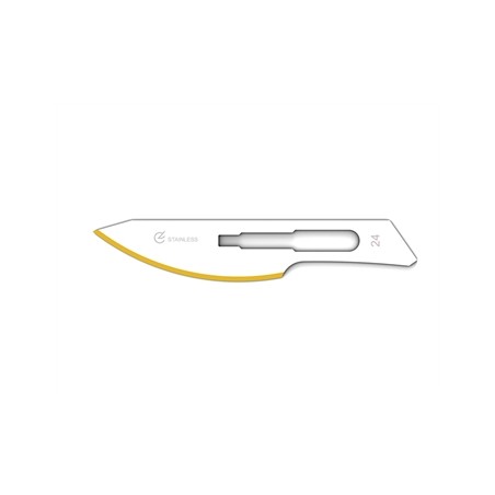 LAME DIAMANTINE INOX N. 24 - sterili