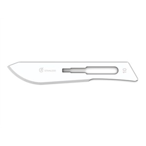 LAME GIMA INOX N. 10 STERILI