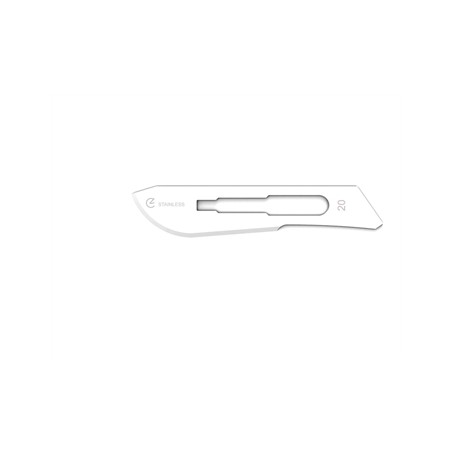 LAME GIMA INOX N. 20 STERILI