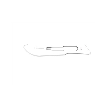 LAME GIMA INOX N. 21 STERILI