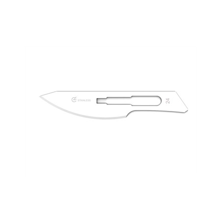 LAME GIMA INOX N. 24 STERILI