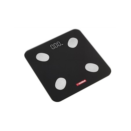 BILANCIA BODY FAT GIMAFIT con Bluetooth - nera