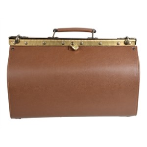 BORSA "GRANDE POLUS SKAY" - cognac