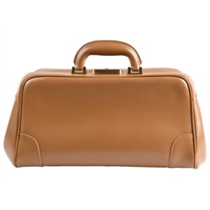 BORSA "FLORIDA PELLE" - marrone castagna