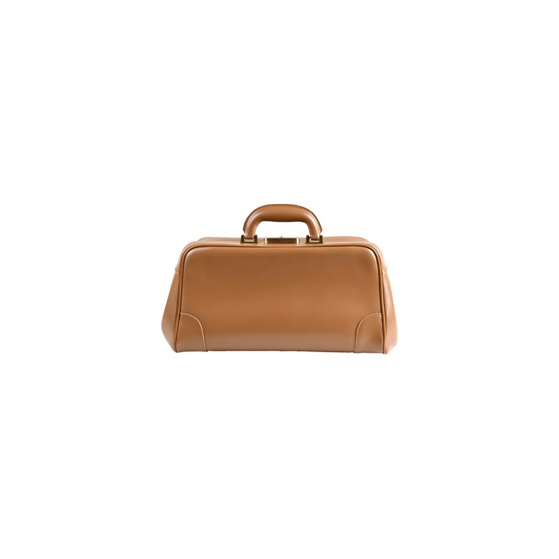 BORSA "FLORIDA PELLE" - marrone castagna