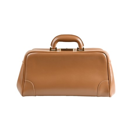 BORSA "FLORIDA PELLE" - marrone castagna