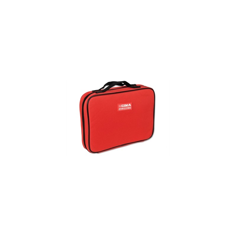 PORTAFIALE - nylon - rosso