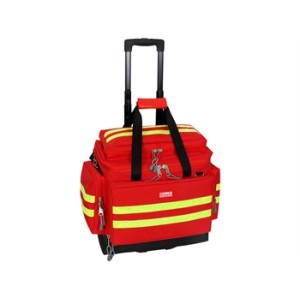 BORSA SMART CON TROLLEY - media - rossa