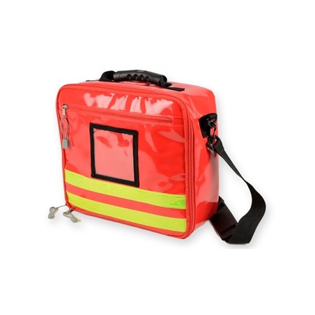 BORSA CUBO PVC - rossa