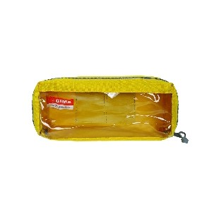 BORSETTA E2 - rettangolare con finestra - gialla