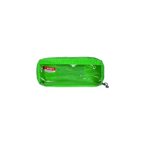BORSETTA E2 - rettangolare con finestra - verde