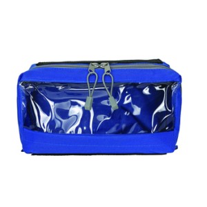 BORSETTA E3 - imbottita con manico - blu