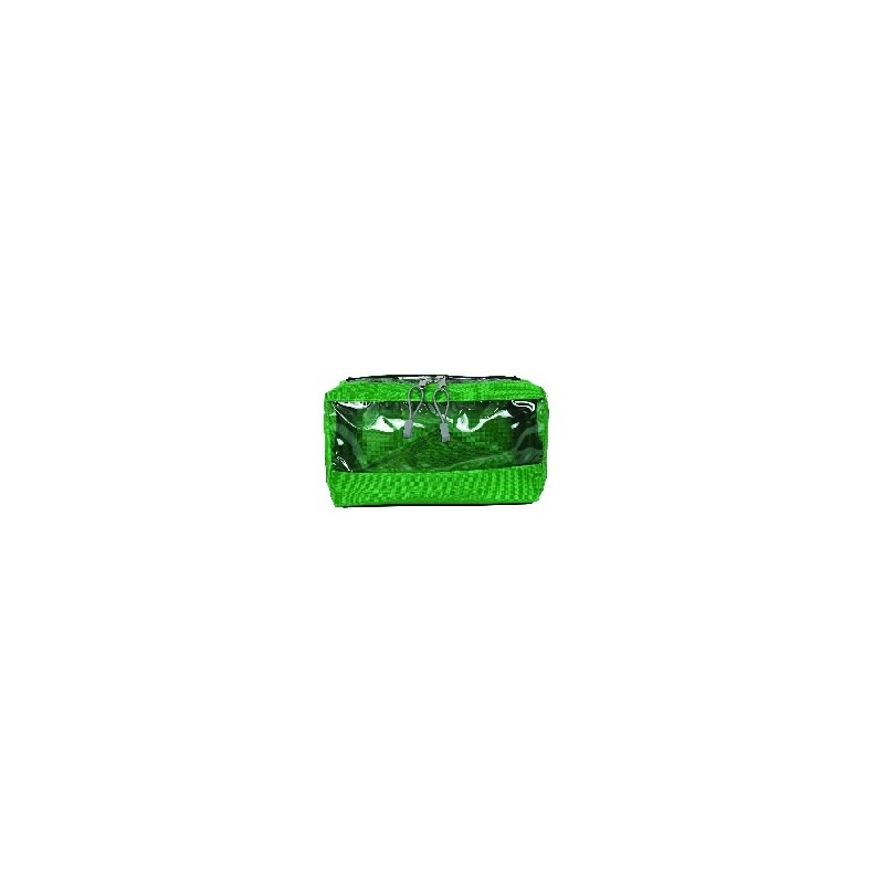 BORSETTA E3 - imbottita con manico - verde