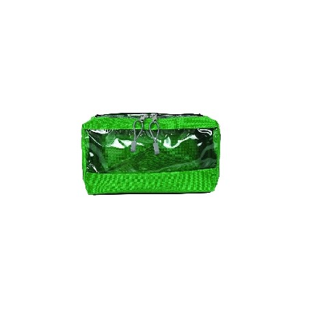 BORSETTA E3 - imbottita con manico - verde