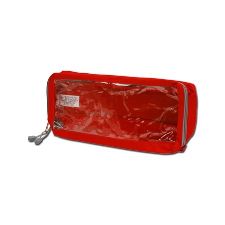 BORSETTA E4 - rettangolare lunga - rossa