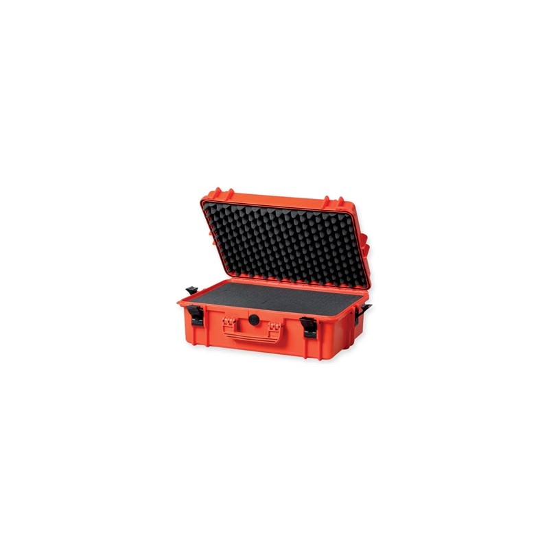 GIMA CASE 500 con inserti spugna - arancione