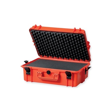 GIMA CASE 500 con inserti spugna - arancione
