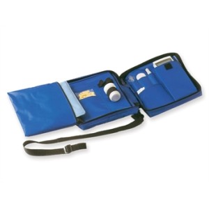 DIABETIC BAG vuoto - nylon blu