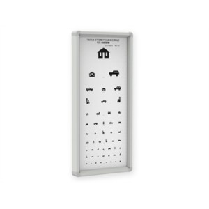 OTTOTIPO NON LUMINOSO PEDIATRICO - 3 metri