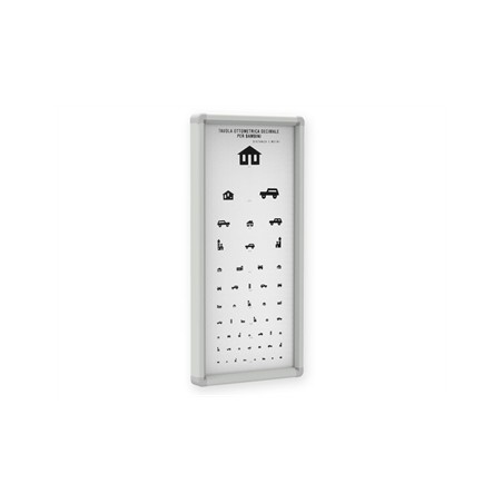 OTTOTIPO NON LUMINOSO PEDIATRICO - 3 metri