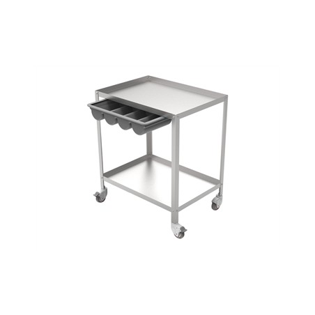 CARRELLO TUTTO INOX