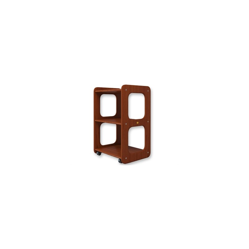 CARRELLO IN LEGNO DANTE - ciliegia