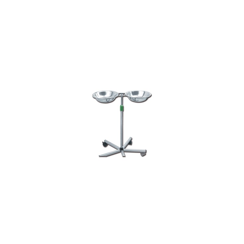 CARRELLO PORTACATINO DOPPIO