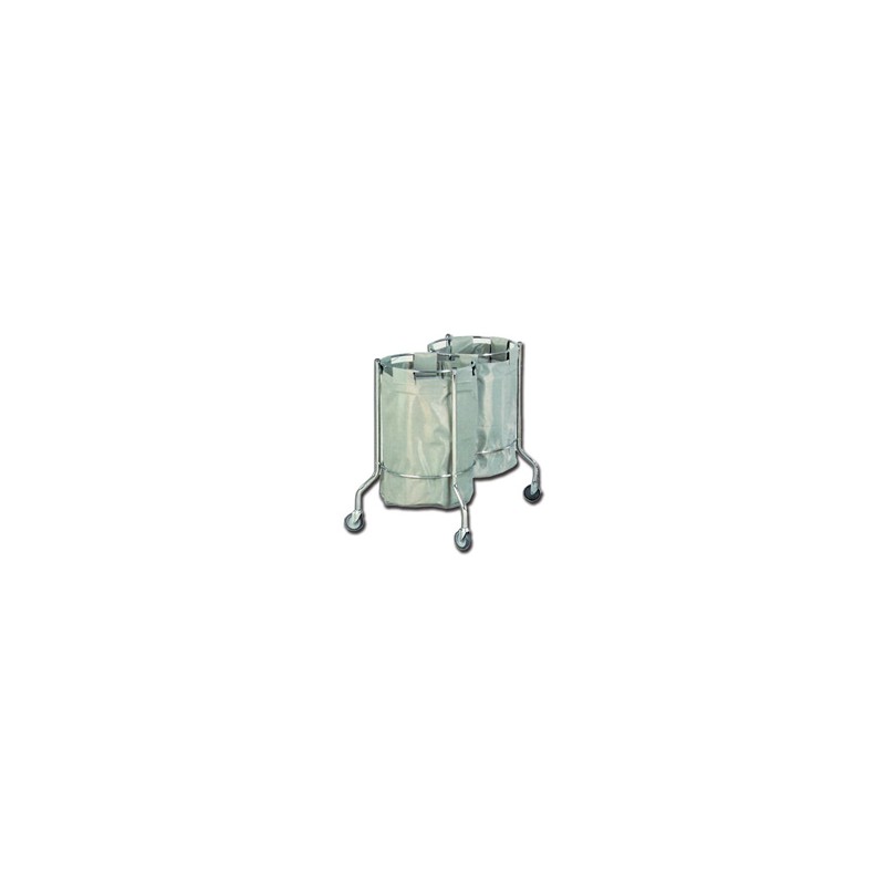 CARRELLO BIANCHERIA DOPPIO