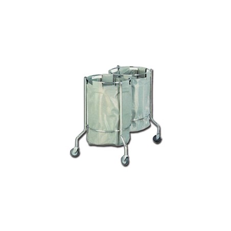 CARRELLO BIANCHERIA DOPPIO