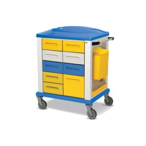 CARRELLO BASIC - standard con 9 cassetti