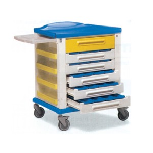 CARRELLO FARMACIA standard - 20 scomparti
