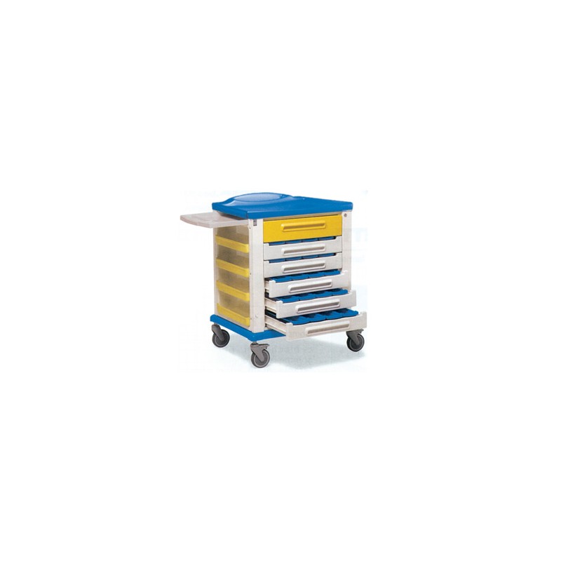 CARRELLO FARMACIA standard - 20 scomparti