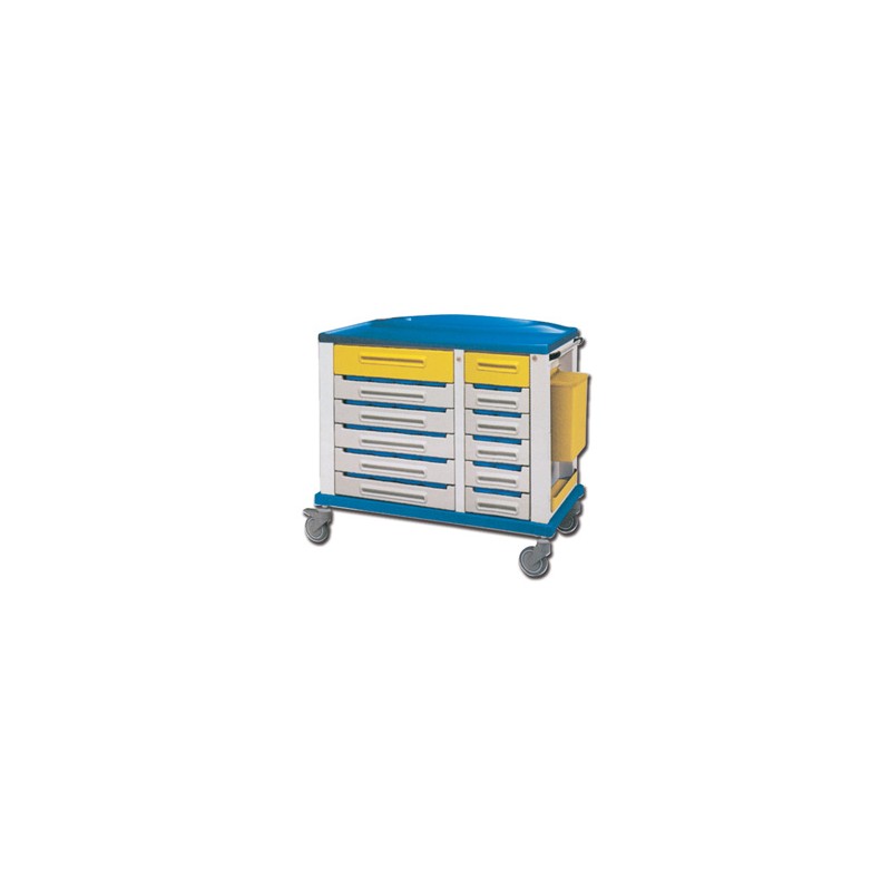 CARRELLO FARMACIA large - 30 scomparti
